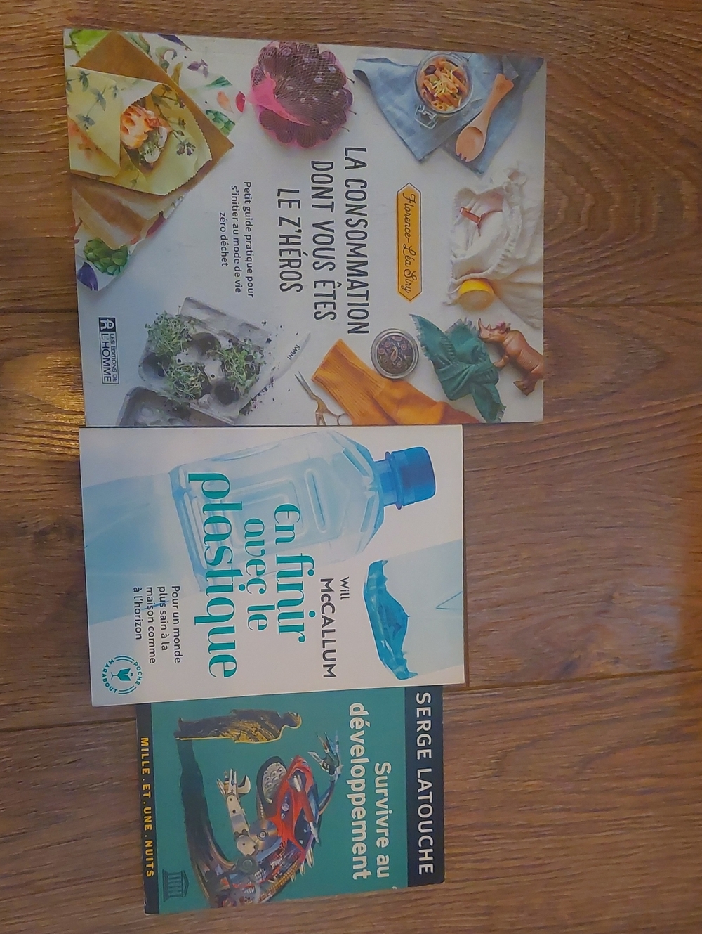 Eco Livres Lot De 3 Plastique, Ecologie, Consommation Florence Lea Siry